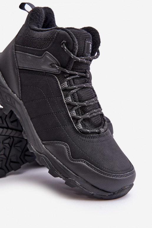 siltināti   pārgājienu zābaki McBraun Melns