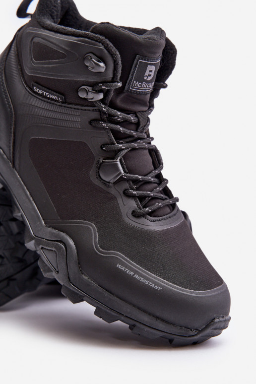  siltināti  pārgājienu zābaki McBraun ūdensdrošs Melns