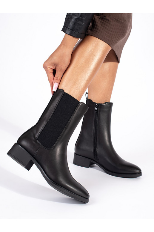 Melns Sieviešu zābaki 