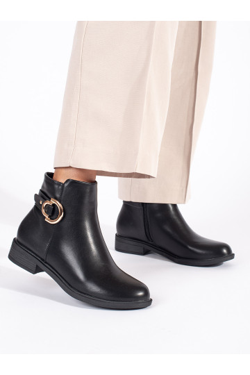 Melns  sieviešu zābaki 2