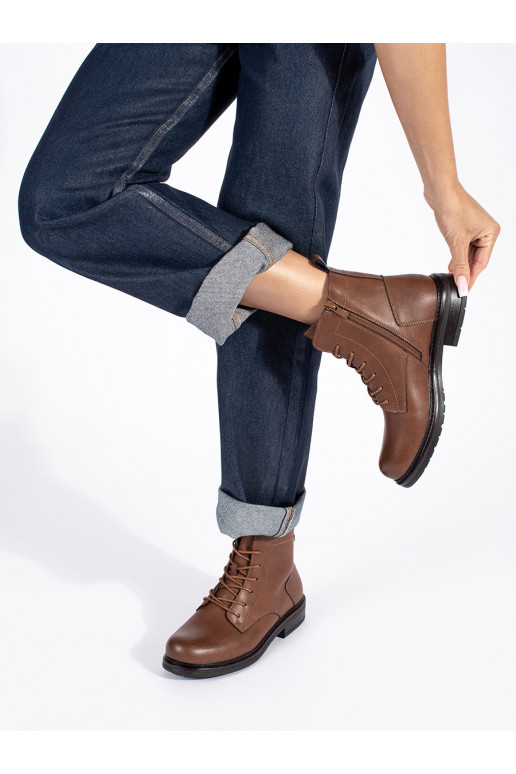 brūnas krāsas  sieviešu zābaki   Sergio Leone