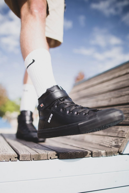 Vīriešu brīvā laika apavi Big Star siltināti Melns Y174020FW