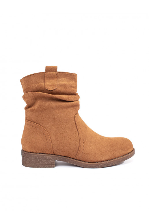 brūnas krāsas sieviešu zābaki