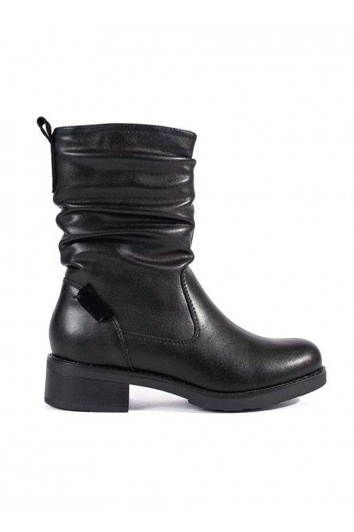 Melns   sieviešu zābaki  Sergio Leone