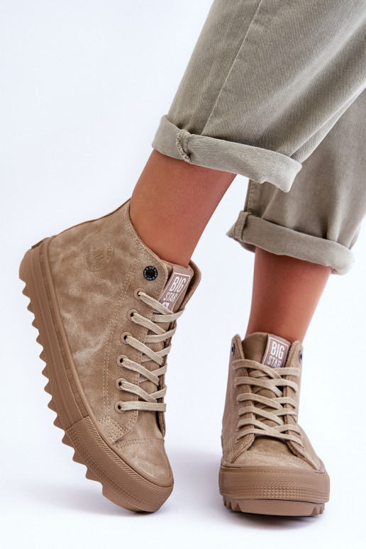 Brīvā laika apavi Big Star izolēti bēšs Brīvā laika apavi Big Star izolēti bēšs