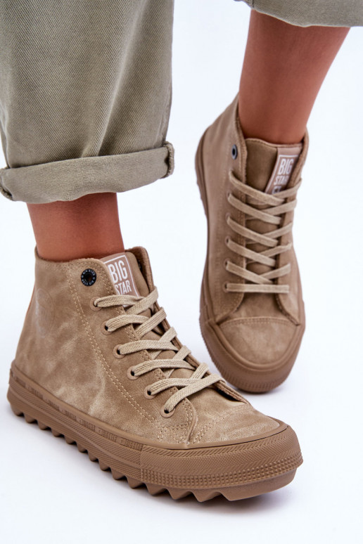 Brīvā laika apavi Big Star izolēti bēšs Brīvā laika apavi Big Star izolēti bēšs