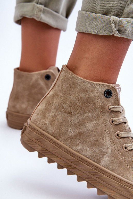 Brīvā laika apavi Big Star izolēti bēšs Brīvā laika apavi Big Star izolēti bēšs