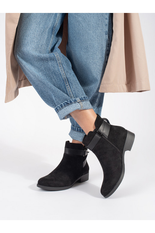 Melns  sieviešu zābaki 