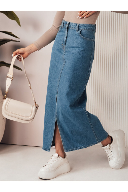 VIRTON zili džinsa svārki