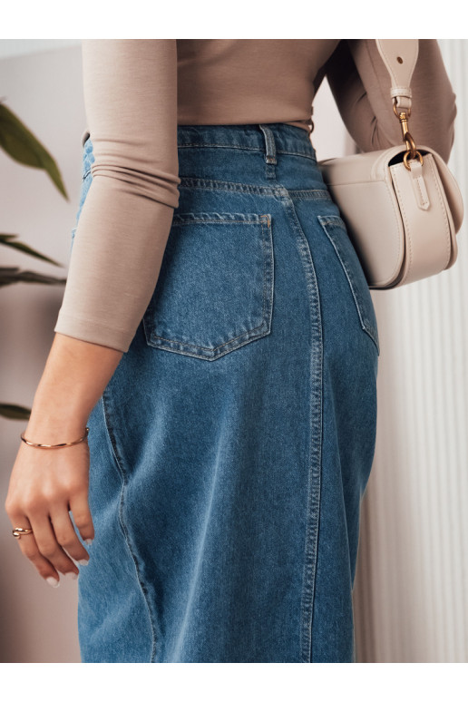 VIRTON zili džinsa svārki