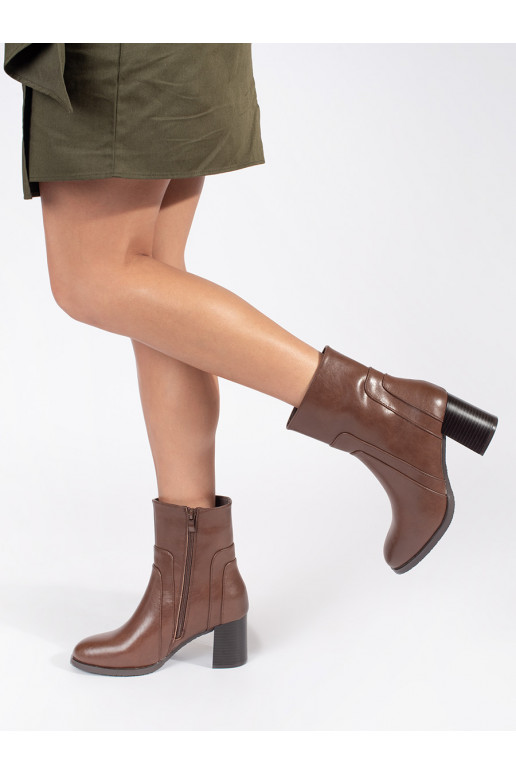 brūnas krāsas   sieviešu zābaki uz papēža Sergio Leone brūnas krāsas   sieviešu zābaki uz papēža Sergio Leone