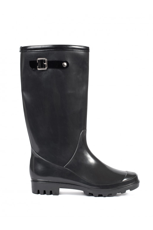 Melns   gumijas zābaki