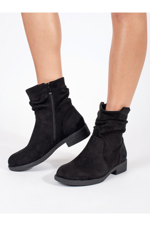 Melns  sieviešu zābaki