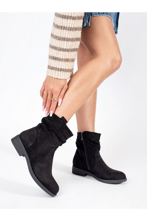 Melns  sieviešu zābaki