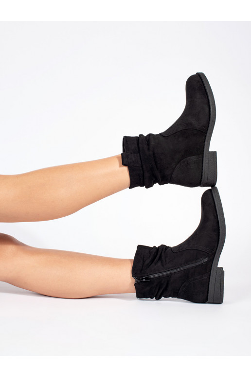 Melns  sieviešu zābaki