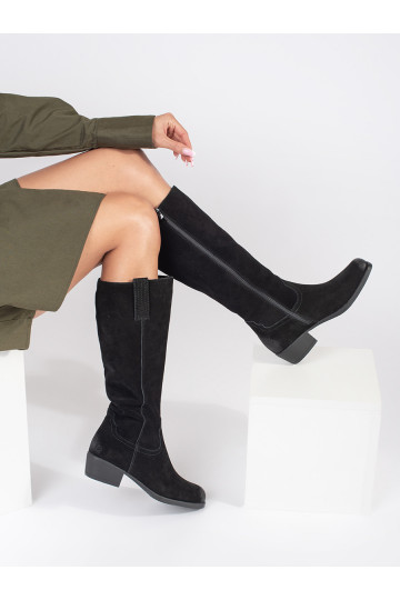 Melns    Sieviešu zābaki Sergio Leone