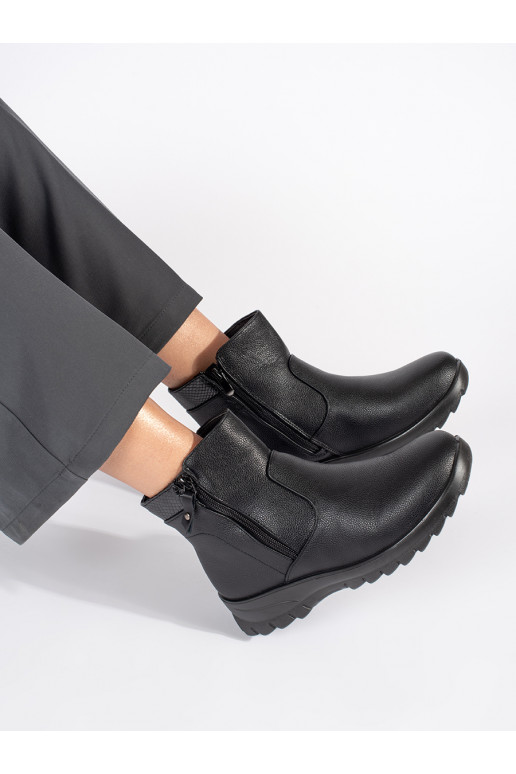 Melns   sieviešu zābaki Melns   sieviešu zābaki