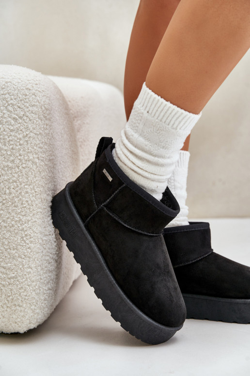 sniega apavi ar platformu Big Star OO274A099 Melns  sniega apavi ar platformu Big Star OO274A099 Melns