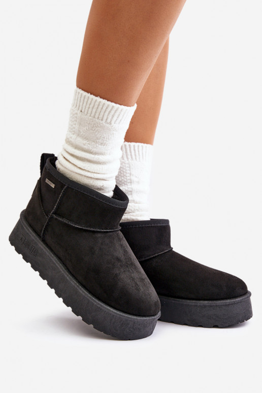 sniega apavi ar platformu Big Star OO274A099 Melns  sniega apavi ar platformu Big Star OO274A099 Melns