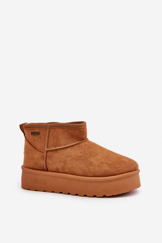 sniega apavi ar platformu Big Star OO274A098 Camel  sniega apavi ar platformu Big Star OO274A098 Camel