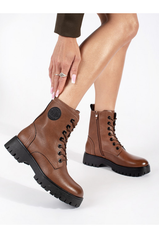 brūnas krāsas    sieviešu zābaki ar platformu Sergio Leone brūnas krāsas    sieviešu zābaki ar platformu Sergio Leone