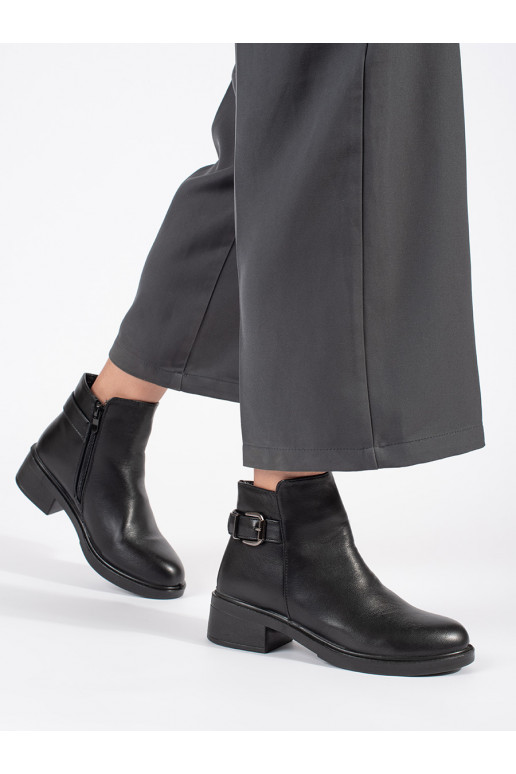 Melns sieviešu zābaki  