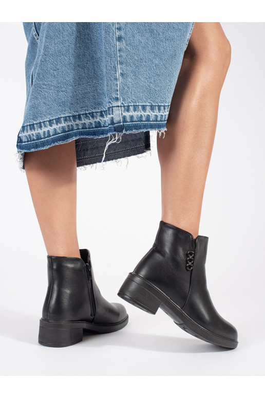 Melns  sieviešu zābaki 