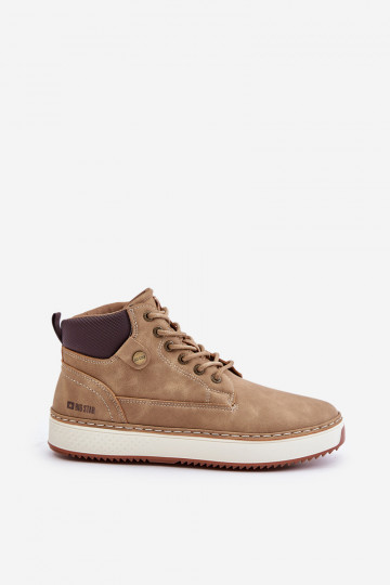 Šņorējami puszābaki  Big Star OO174560 Hi-Poly System brūnas krāsas 2