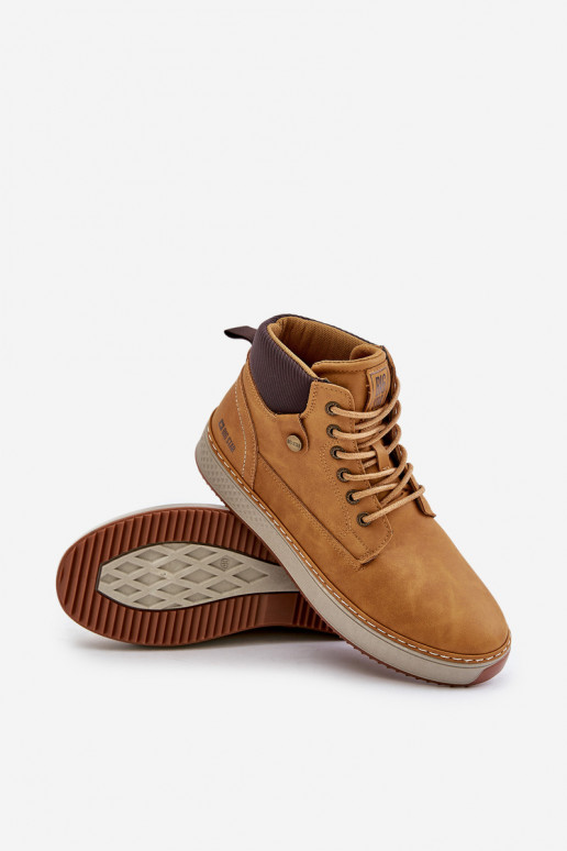 Šņorējami puszābaki  Big Star OO174561 Hi-Poly System Camel