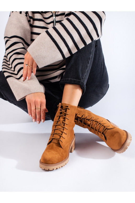 brūnas krāsas  sieviešu zābaki