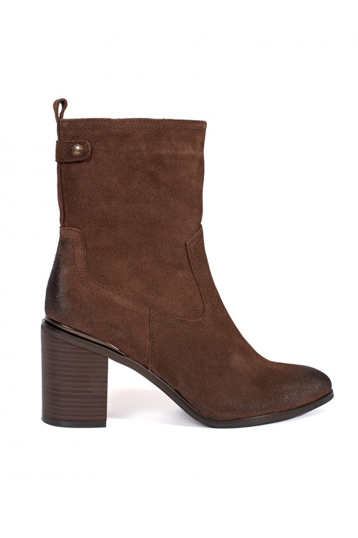 brūnas krāsas   sieviešu zābaki uz papēža Sergio Leone brūnas krāsas   sieviešu zābaki uz papēža Sergio Leone