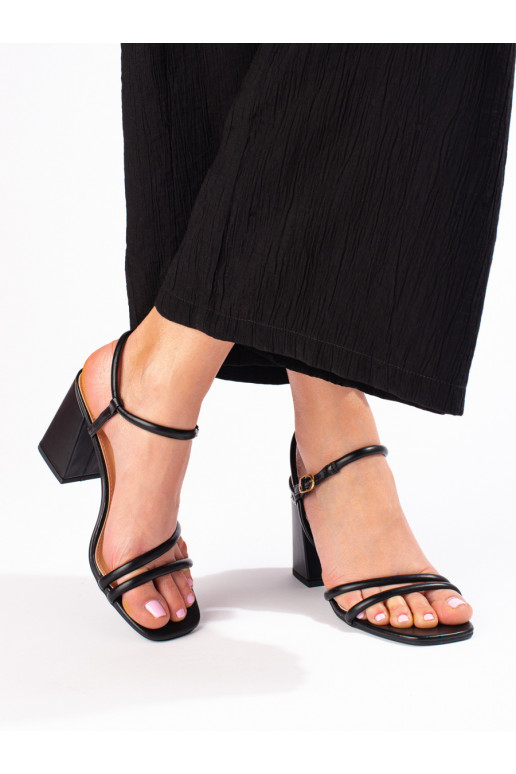 sandales Vinceza Melnas krāsas