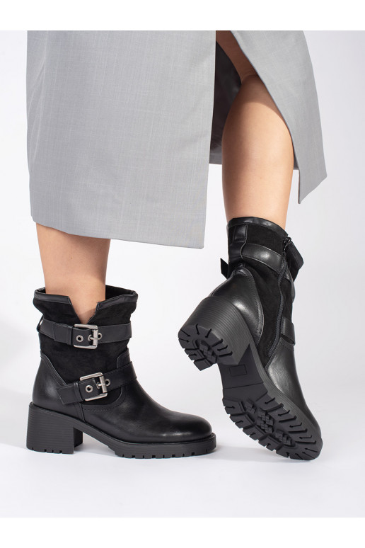 Melns sieviešu zābaki  