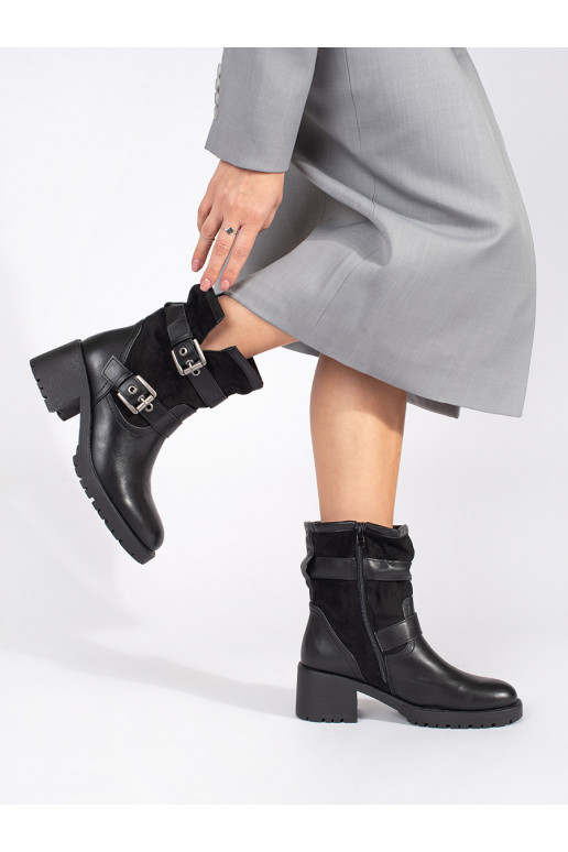 Melns sieviešu zābaki  