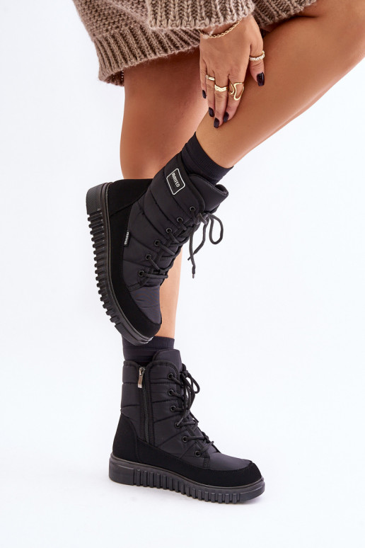 sniega apavi  Progress PROGJ-24-157 Melns sniega apavi  Progress PROGJ-24-157 Melns