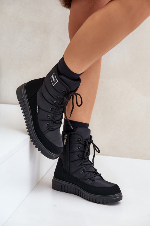 sniega apavi  Progress PROGJ-24-157 Melns sniega apavi  Progress PROGJ-24-157 Melns