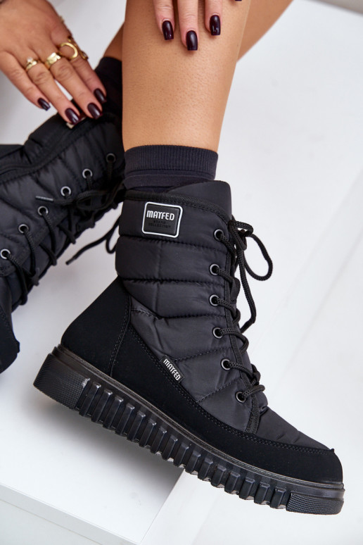 sniega apavi  Progress PROGJ-24-157 Melns sniega apavi  Progress PROGJ-24-157 Melns