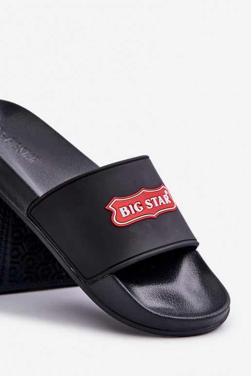 Čības  Z Logo Big Star OO174028 Melns