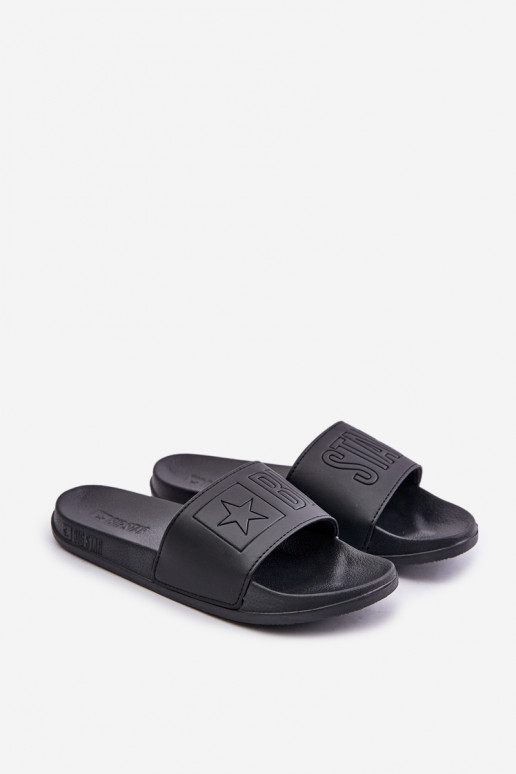 Vīriešu vieglās čības Z Logo Big Star OO174030 black