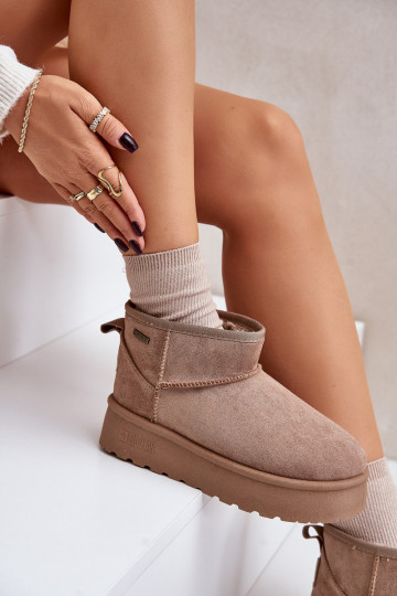  sniega apavi ar platformu Big Star OO274A100 smilšu krāsas