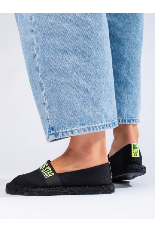melnas krāsas espadrilas BIG STAR HH274473