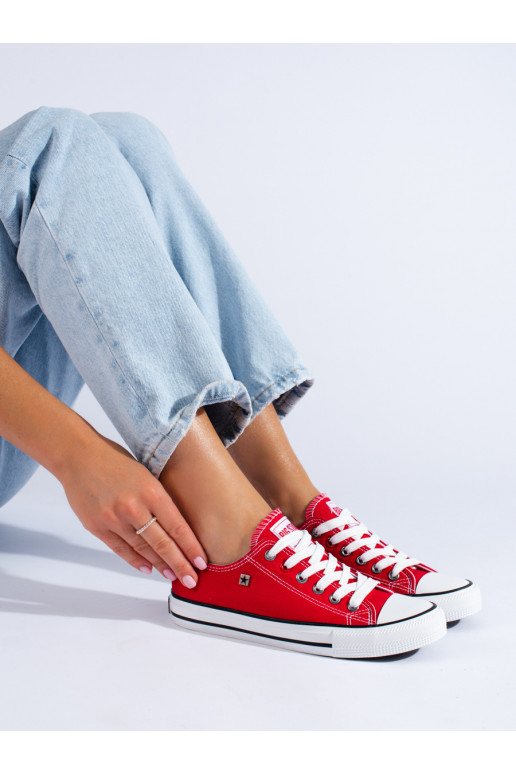 sarkanas krāsas kurpes Big Star T274020603