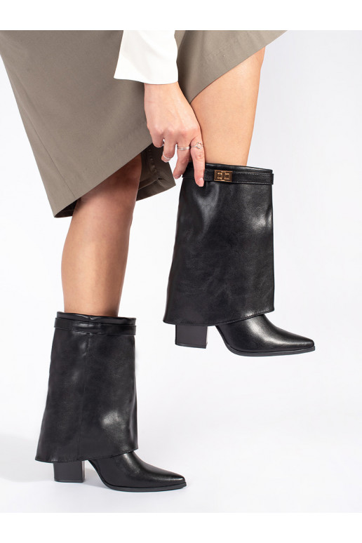 Melns  sieviešu zābaki 