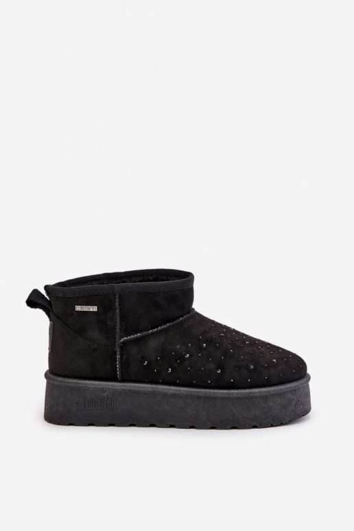 sniega apavi  ar platformu Big Star OO274A105 Melns sniega apavi  ar platformu Big Star OO274A105 Melns