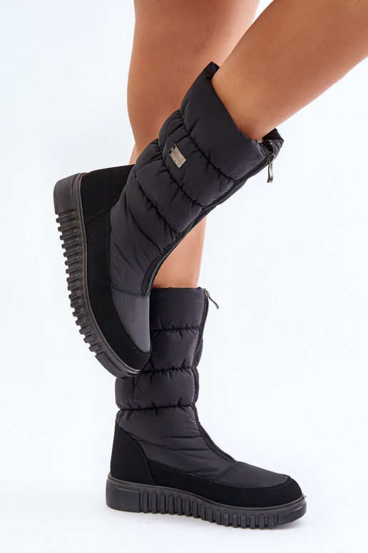 silti sniega apavi  Progress PROGJ-24-149 Melns silti sniega apavi  Progress PROGJ-24-149 Melns