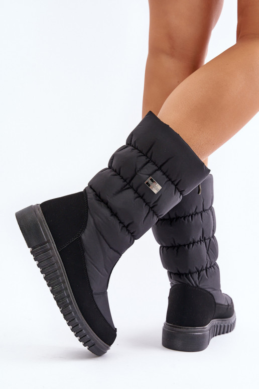 silti sniega apavi  Progress PROGJ-24-149 Melns silti sniega apavi  Progress PROGJ-24-149 Melns