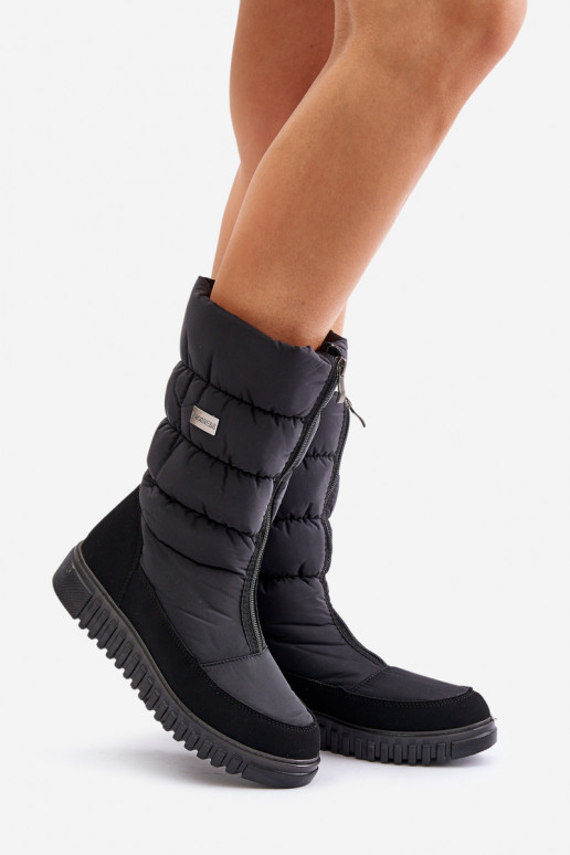 silti sniega apavi  Progress PROGJ-24-149 Melns silti sniega apavi  Progress PROGJ-24-149 Melns