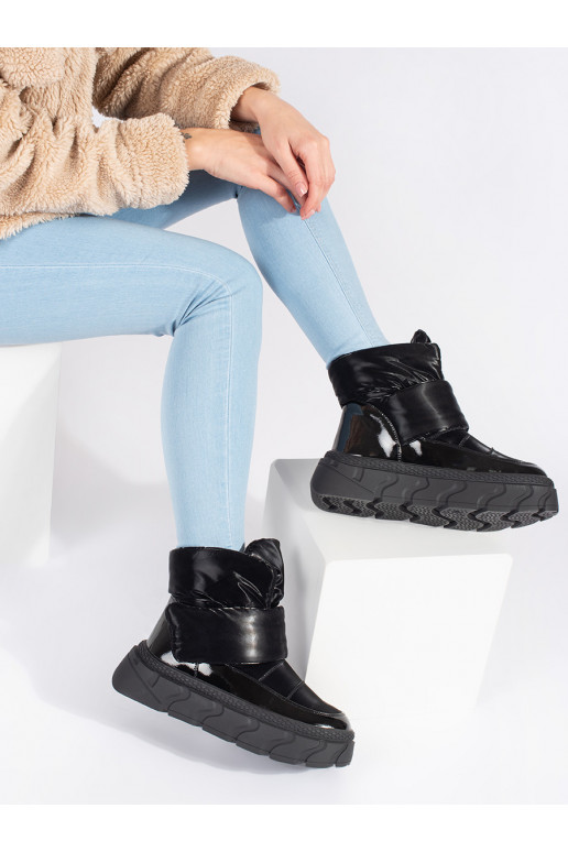 Melns  Sieviešu sniega zābaki 