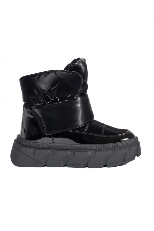 Melns  Sieviešu sniega zābaki 