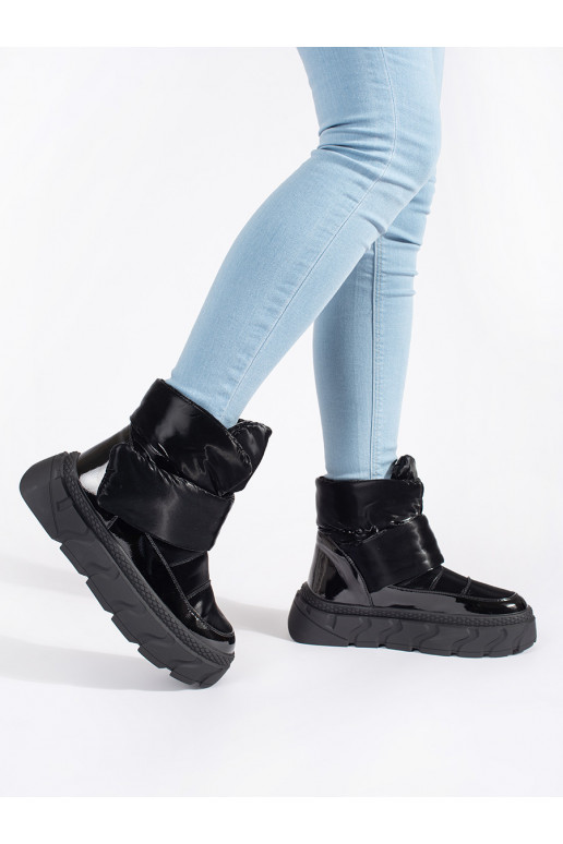 Melns  Sieviešu sniega zābaki 